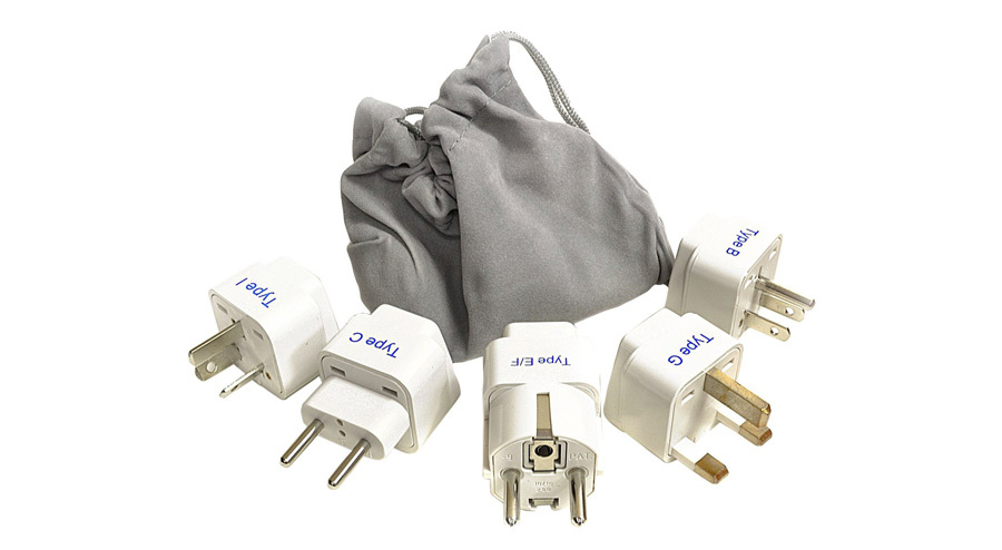Ceptics Adapter Plug Set for Worldwide International Travel