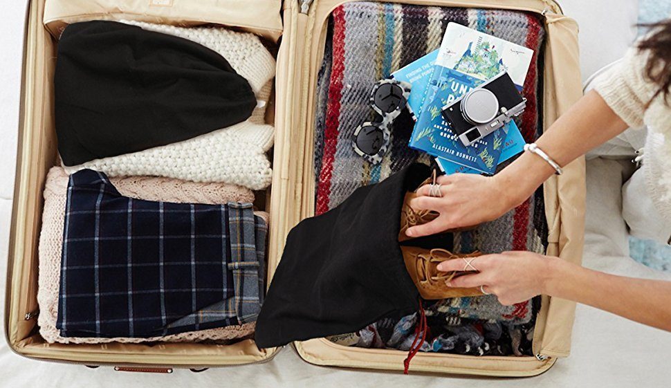Clothes Bags Shoe Laundry Portable Pouch Drawstring Storage Bag Travel